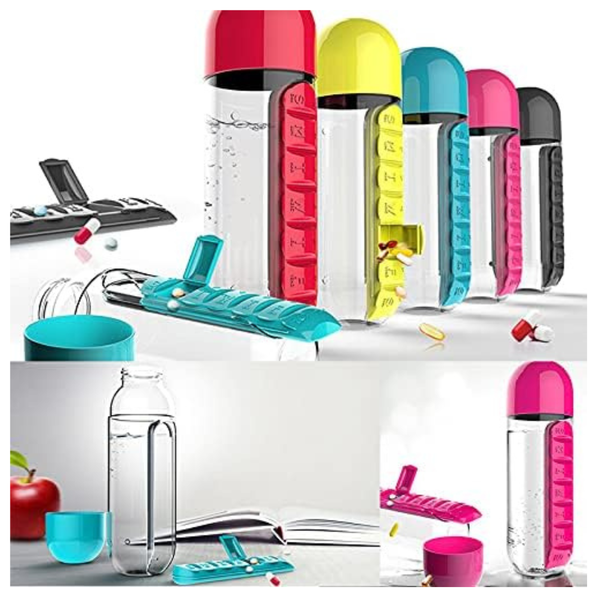 Vital-Pack™ - Botella Pastillero