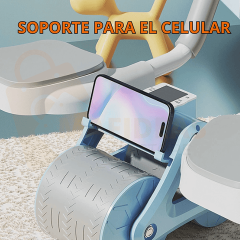 PowerCore™ - Rueda Abdominal Con Rebote Automático