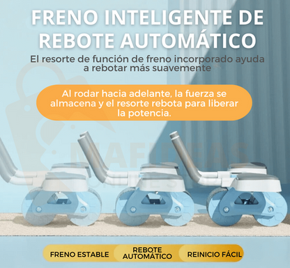 PowerCore™ - Rueda Abdominal Con Rebote Automático