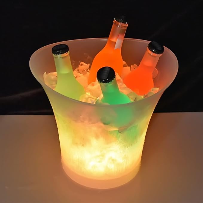 Party-Cube™-Hielera con luces LED y Bluetooth