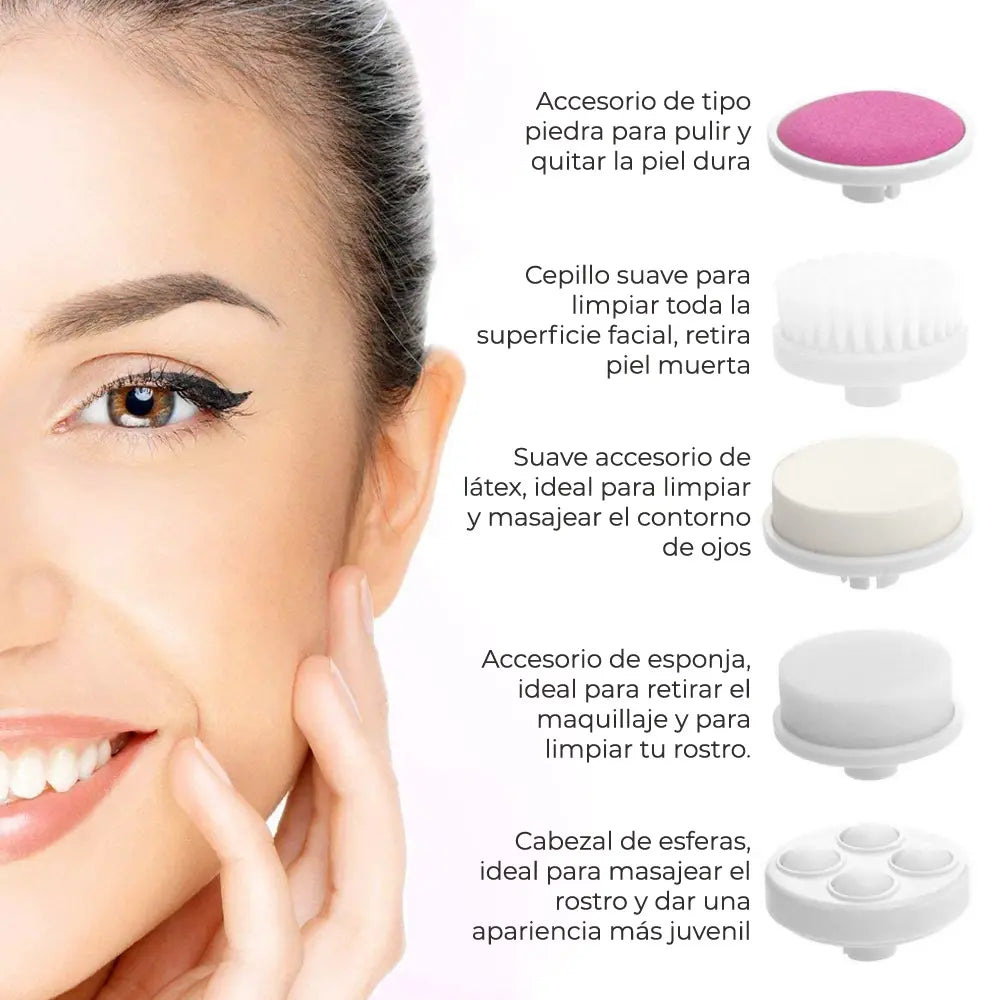 Face-Clean Pro™-Limpiador Facial Exfoliante Masajeador