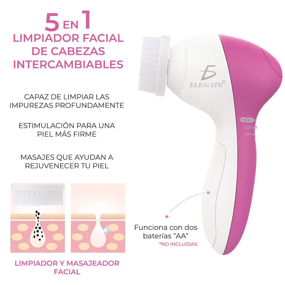 Face-Clean Pro™-Limpiador Facial Exfoliante Masajeador