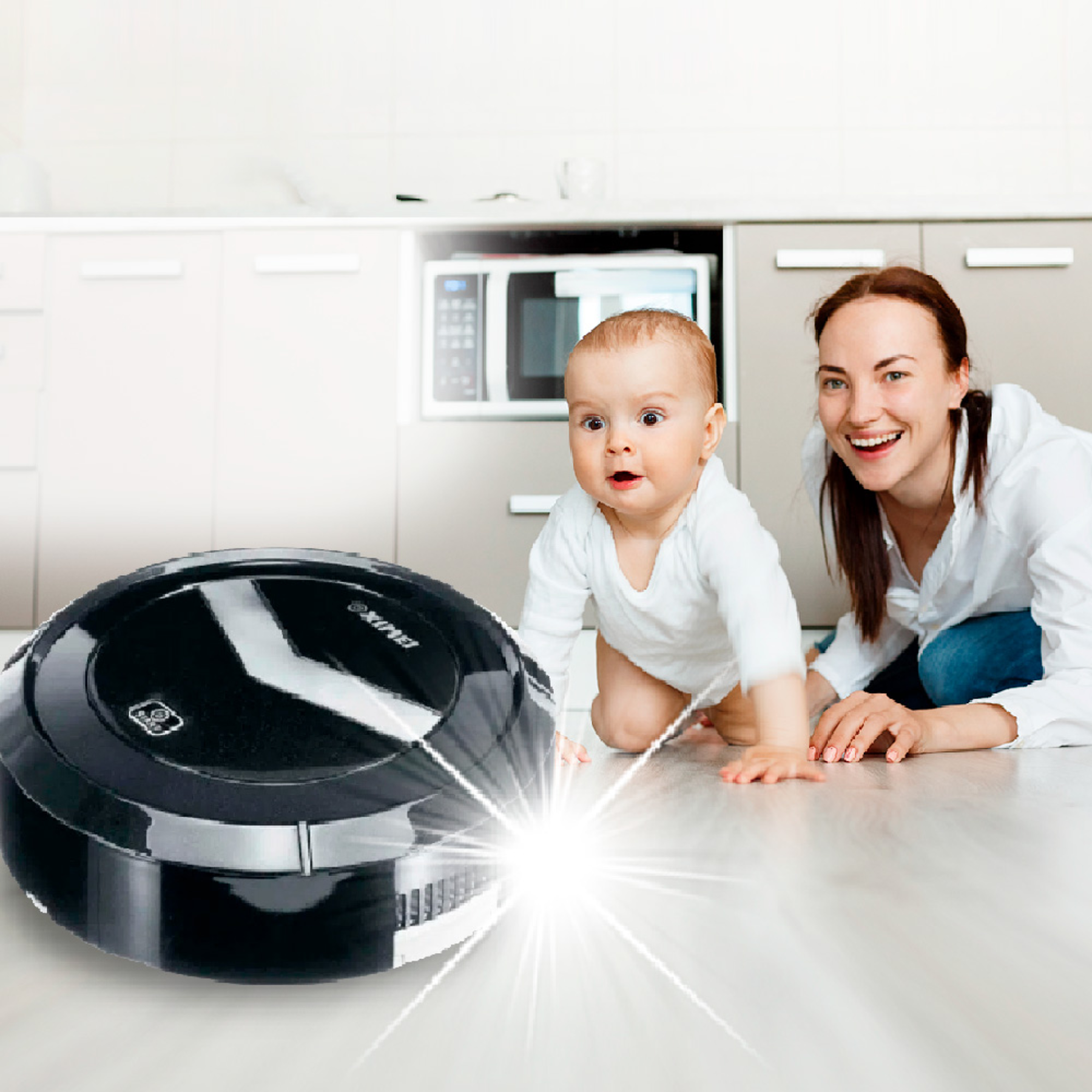 HomeBot™-Aspiradora Robot