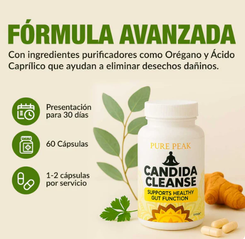 CANDIDA CLEANSE™-Suplemento para regular hongo Candida