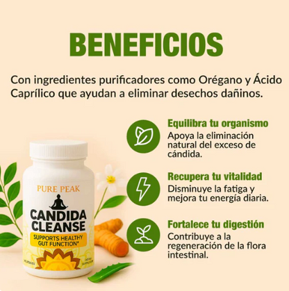 CANDIDA CLEANSE™-Suplemento para regular hongo Candida