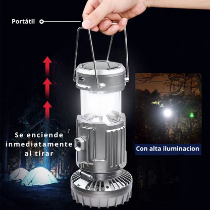 EcoWind™-Lampara LED solar