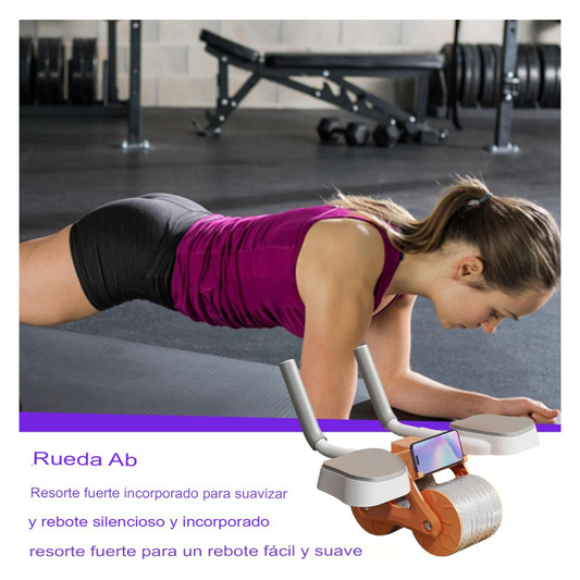 PowerCore™ - Rueda Abdominal Con Rebote Automático