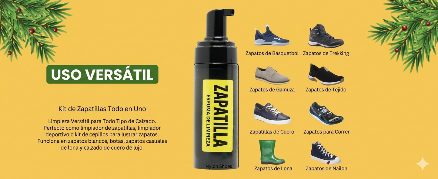 Kit de limpieza premium-Kit quita manchas para zapatillas